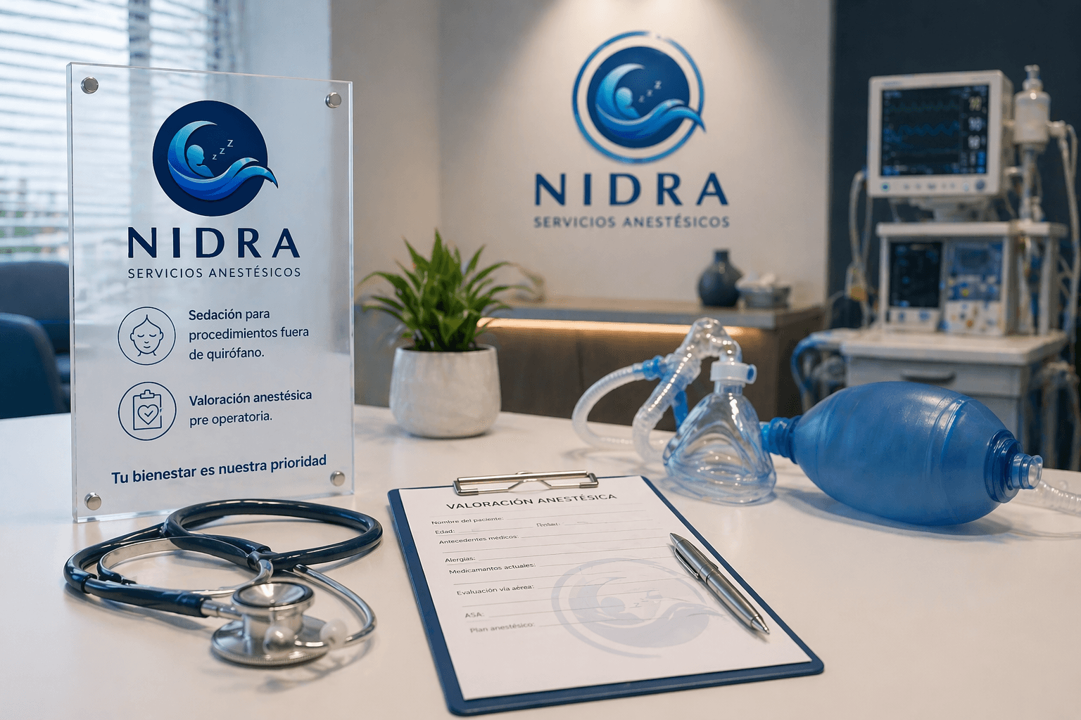 Nidra Servicios Anestésicos — Contacto